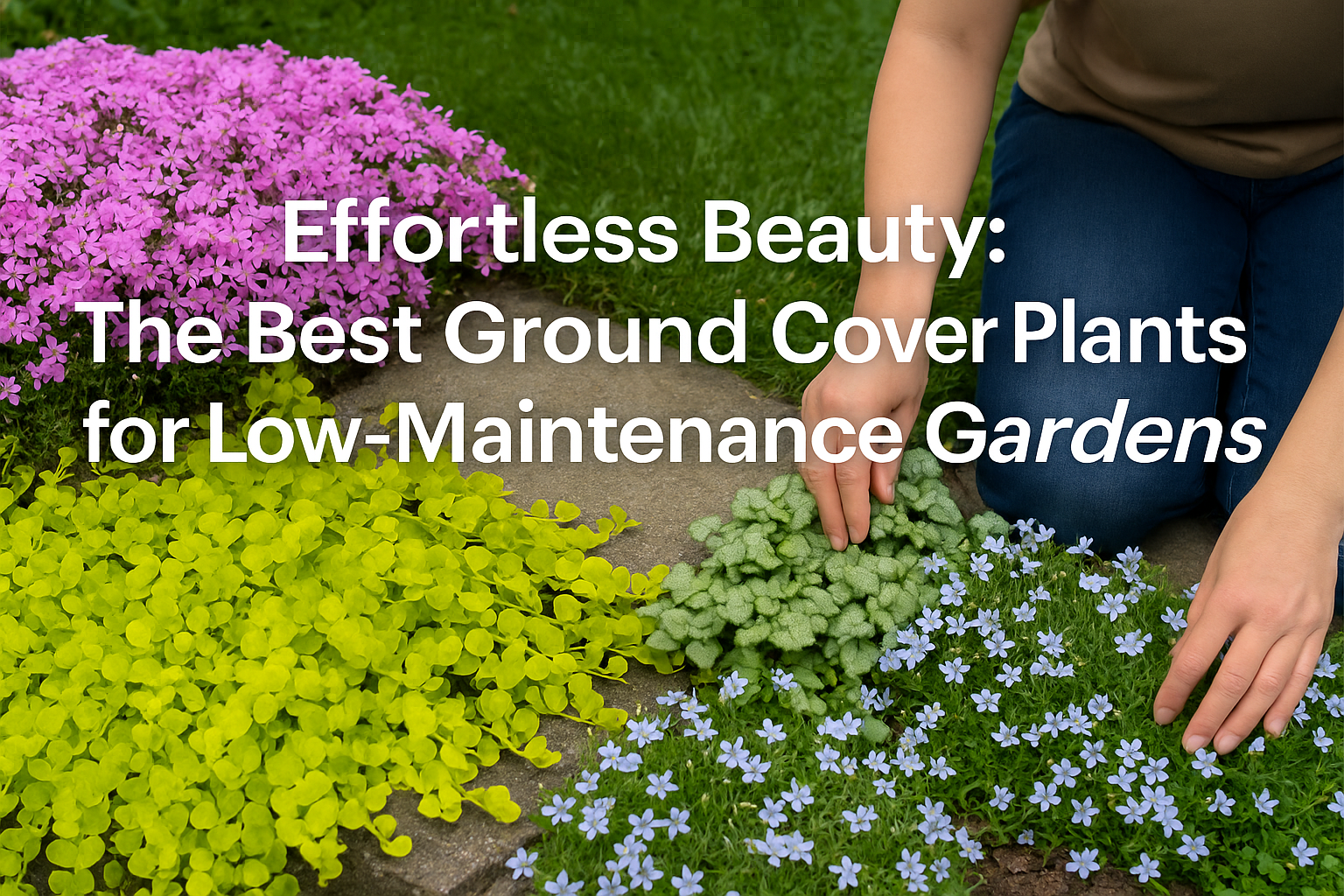 Effortless Beauty: The Best Ground Cover Plants for Low-Maintenance Gardens