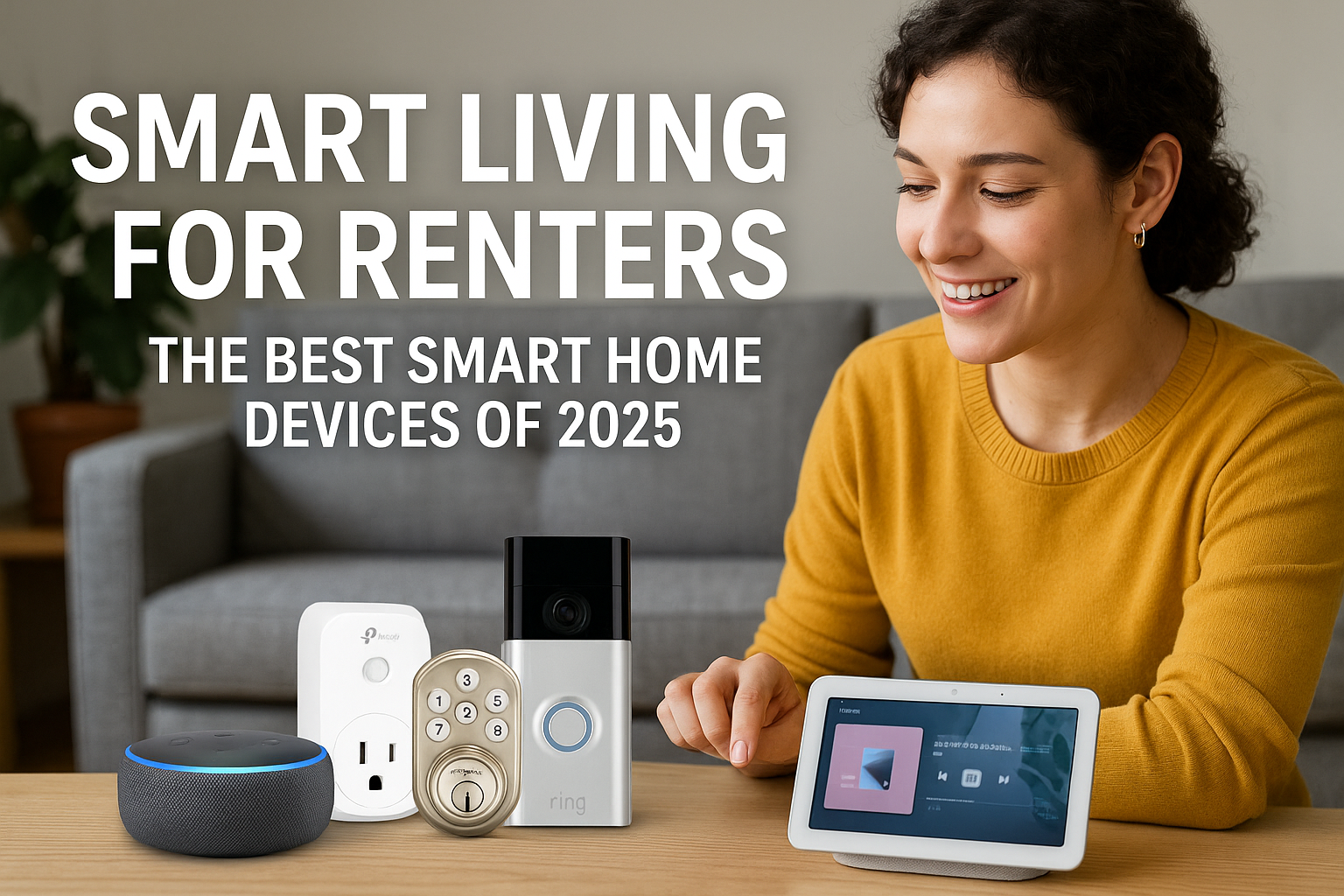 Smart Living for Renters: The Best Smart Home Devices of 2025