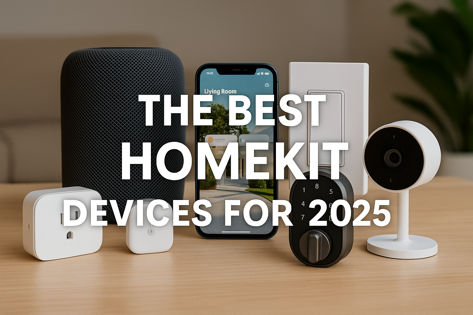 Top HomeKit-Compatible Smart Home Devices for 2025